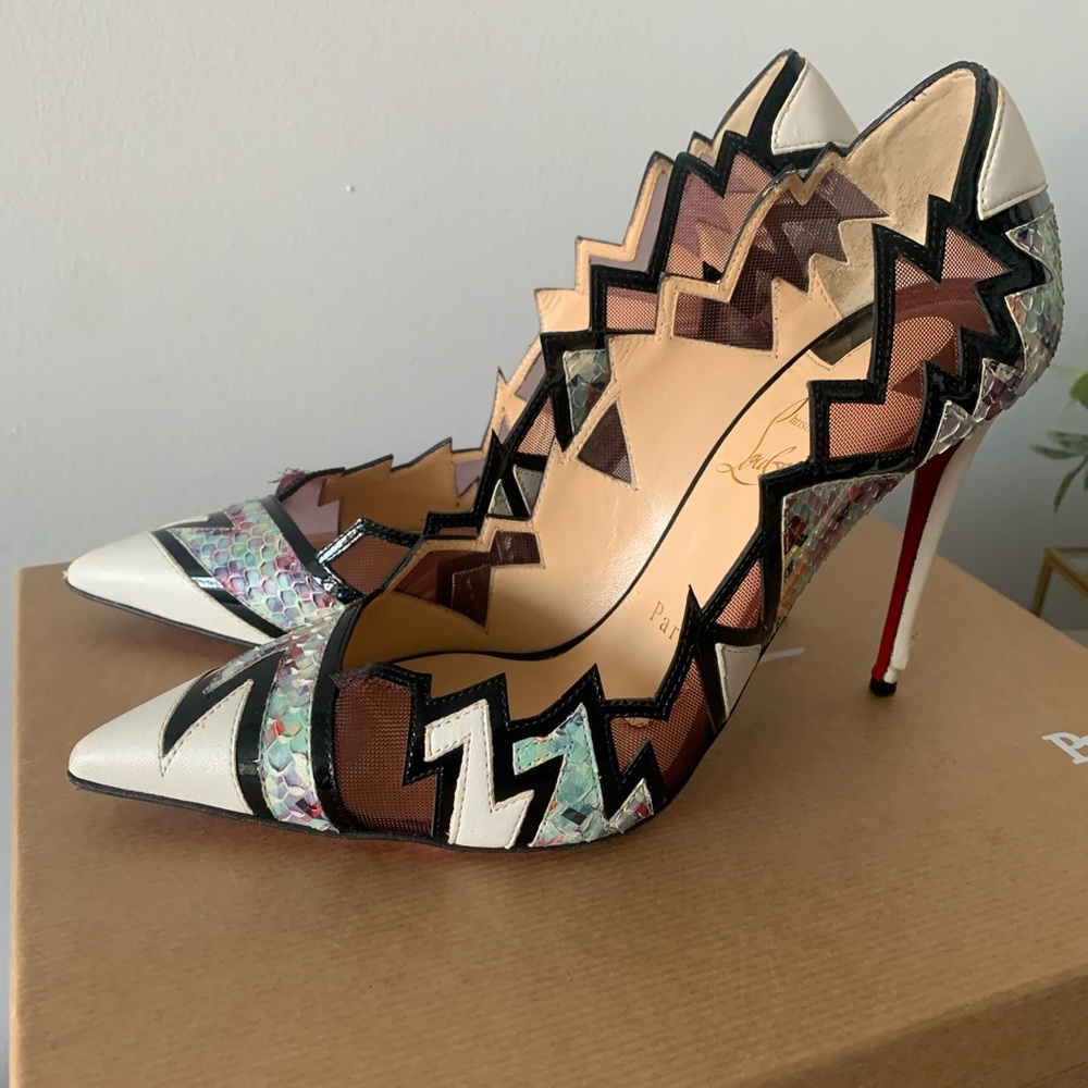 Christian Louboutin size: 38 Python Leather - Picture 3 of 11